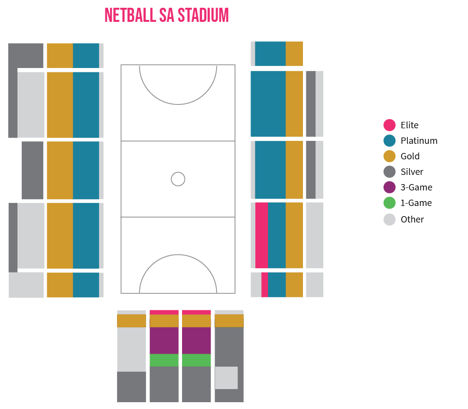 Netball SA Stadium - Seating Maps 2022 