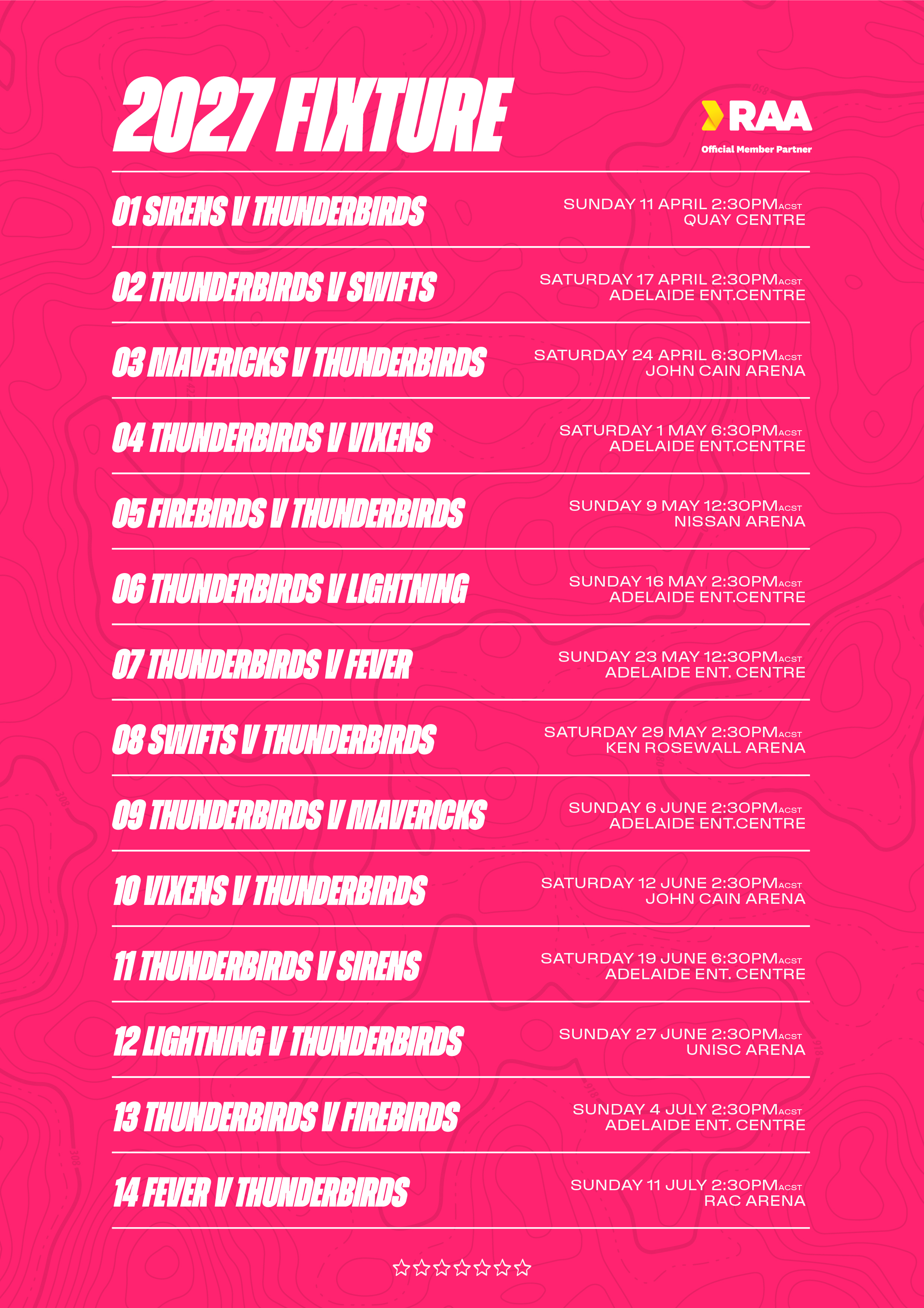 2027 fixture